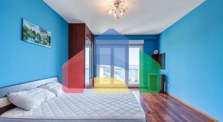 Трехкомнатная квартира в Петровце с видом на море Трехкомнатная квартира в Петровце с видом на море