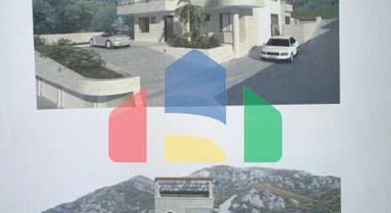Недостроенный дом  на два таунхауса в Прчань  с  проектом.