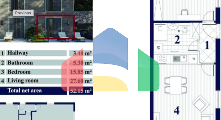 Апартамент 1+1 с террасой в новом комплексе в 90 метрах от моря, Которский залив