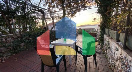 Таунхаус в Подличак/Пржно с видом на море