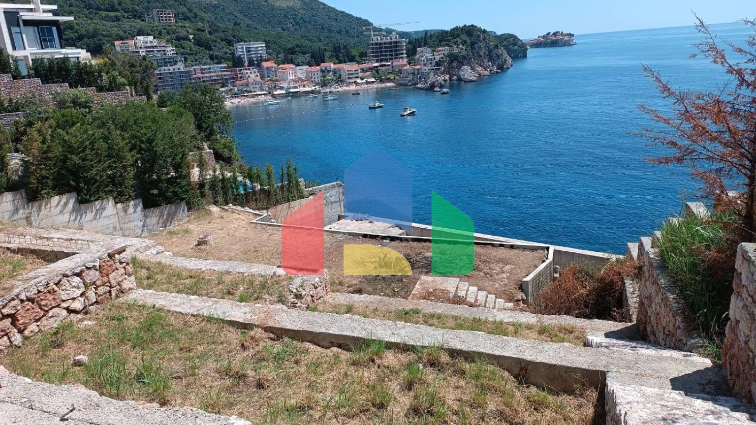 Вилла в уникальном месте на 1 береговой линии в Пржно (Милочер)