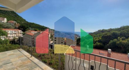 Bright new apartment in Przno with 2 bedrooms and sea views.