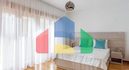 Просторная квартира с одной спальней в новом доме, Пржно