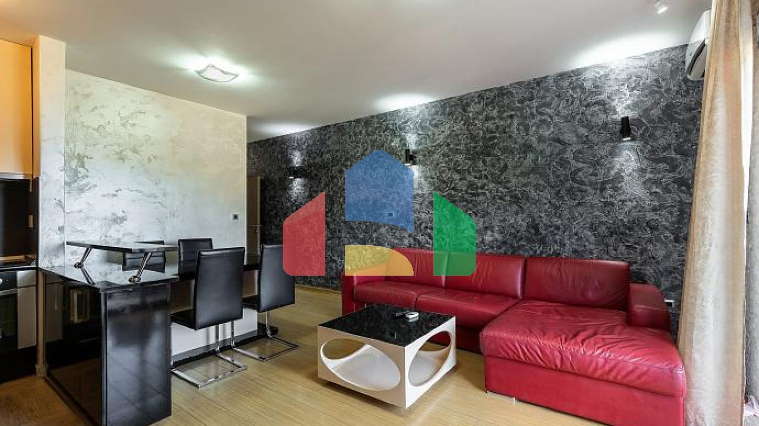 Роскошная квартира в Пржно, терраса с видом на море