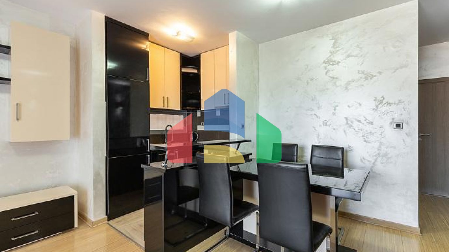 Роскошная квартира в Пржно, терраса с видом на море