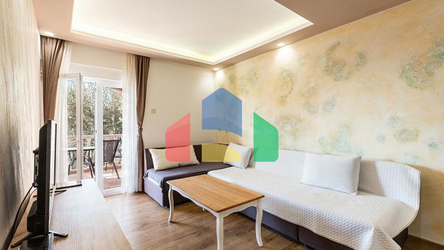 Квартира в Пржно с двумя спальнями, 87м²