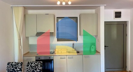 One bedroom apartment in a complex with a swimming pool