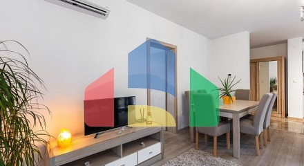 Stylish apartment 74 m² in Pržno