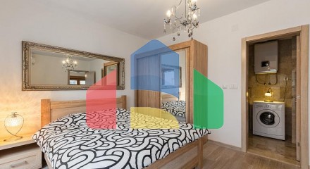 Stylish apartment 74 m² in Pržno