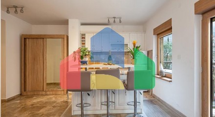 Stylish apartment 74 m² in Pržno