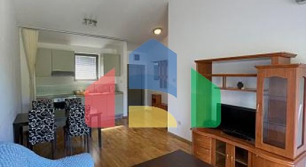 One bedroom apartment in a complex with a swimming pool