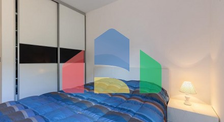 One-bedroom apartment with a garage and panoramic sea view