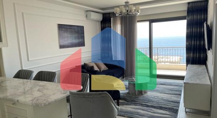 Luxuriously furnished one-bedroom apartment