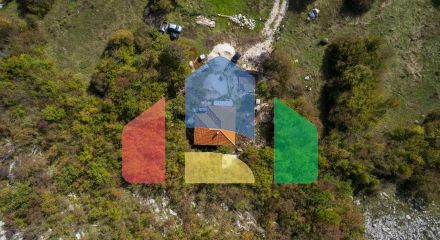 A new house in the municipality of Kotor, in the town of Dragalj, is offered for urgent sale.
