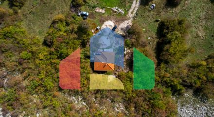 A new house in the municipality of Kotor, in the town of Dragalj, is offered for urgent sale.
