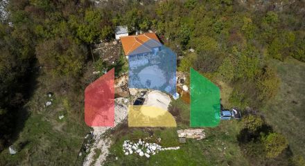 A new house in the municipality of Kotor, in the town of Dragalj, is offered for urgent sale.