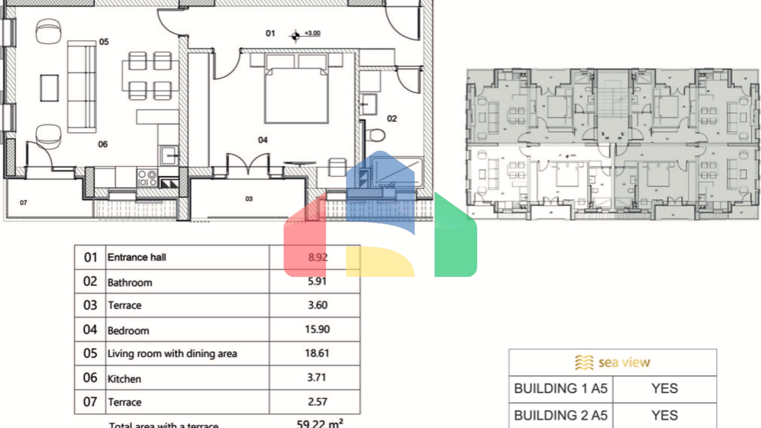 Новые апартаменты с панорамным видом на Бока-Которский залив напрямую от застройщика