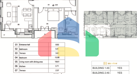 Новые апартаменты с панорамным видом на Бока-Которский залив напрямую от застройщика