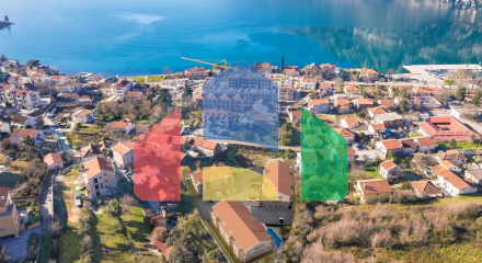 New apartments with a view of the Bay of Kotor, Risan