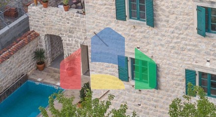 Mini hotel with swimming pool near Kotor
