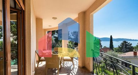 Современная вилла в Шушане с прекрасным видом на море