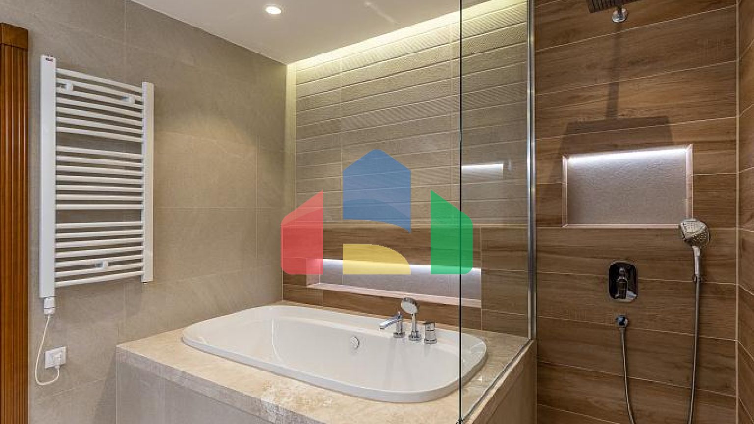 Современная вилла в Шушане с прекрасным видом на море