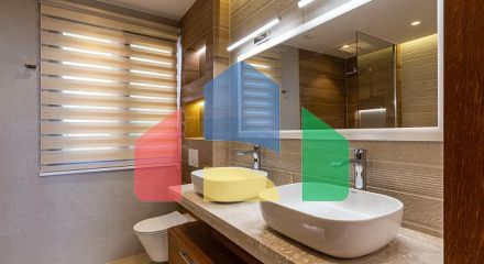 Современная вилла в Шушане с прекрасным видом на море