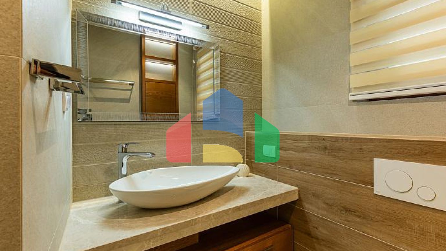 Современная вилла в Шушане с прекрасным видом на море