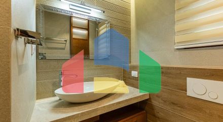 Современная вилла в Шушане с прекрасным видом на море