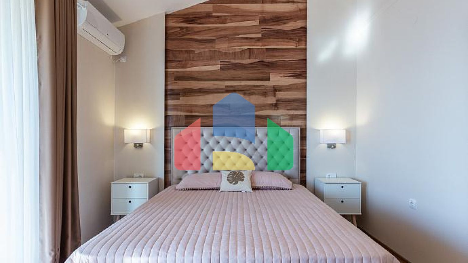 Современная вилла в Шушане с прекрасным видом на море