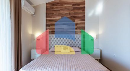 Современная вилла в Шушане с прекрасным видом на море