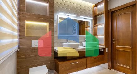 Современная вилла в Шушане с прекрасным видом на море