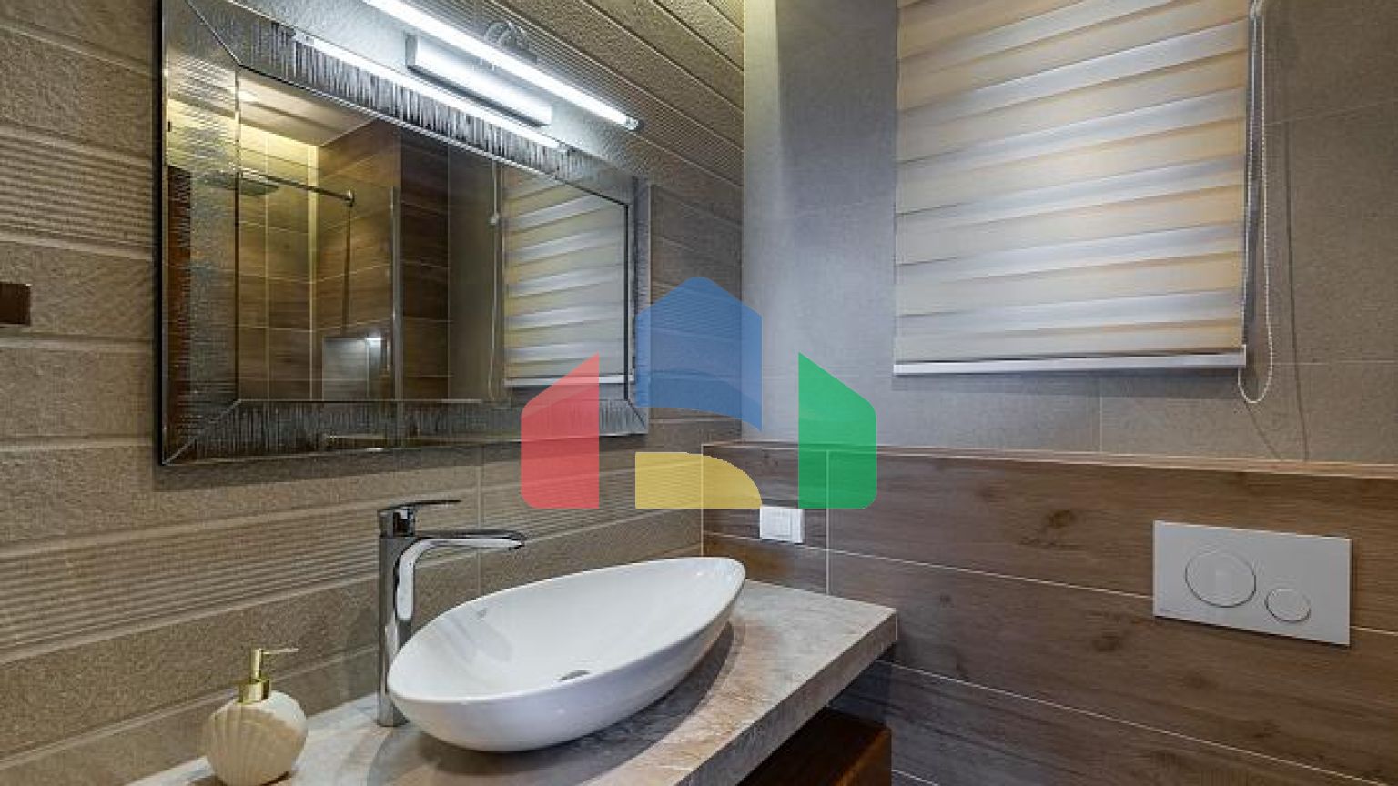 Современная вилла в Шушане с прекрасным видом на море