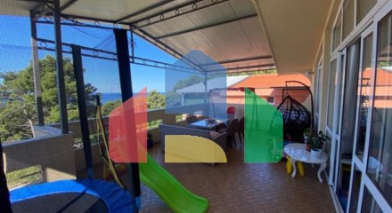 Large apartment house with panoramic sea views