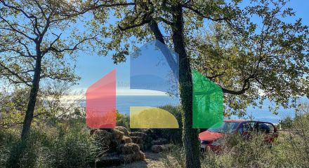 Land plot with sea view in Sutomore