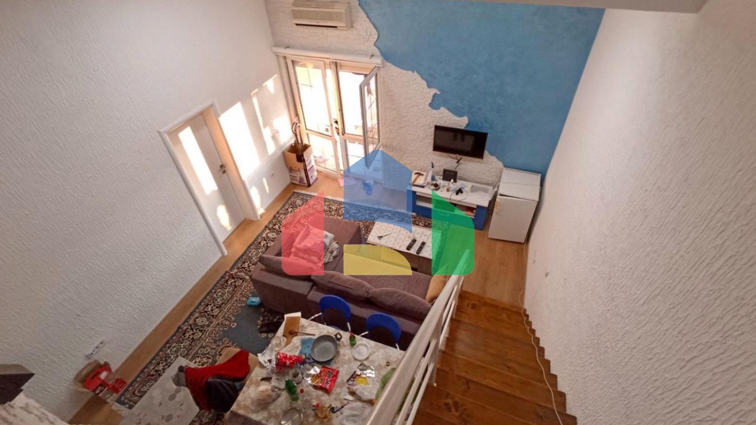 Просторный дуплекс с 3 спальнями в Сутоморе, Барская ривьера.