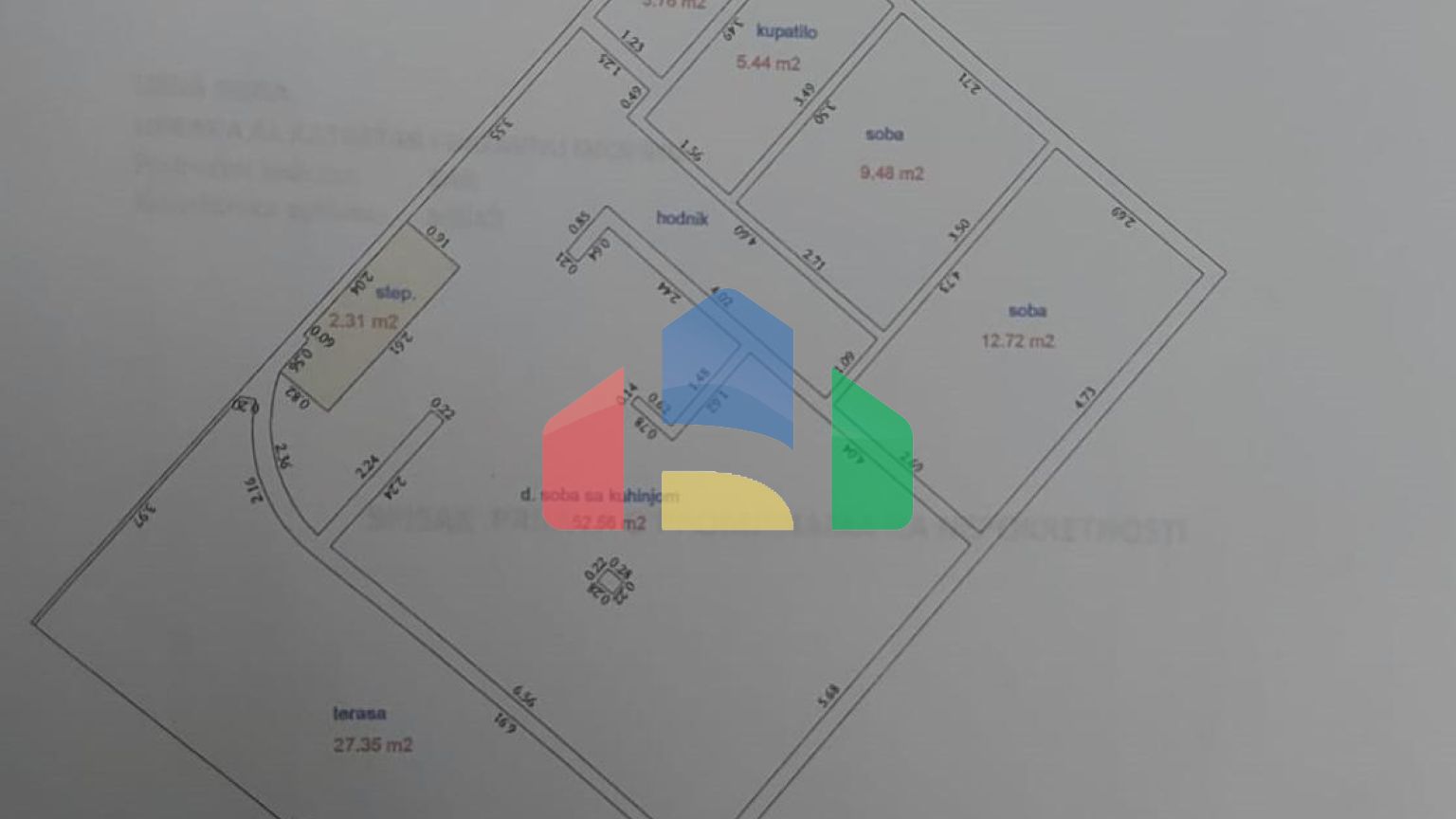 Трехэтажный дом с панорамными видами и большой террасой в Сутоморе