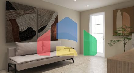 Просторная двухуровневая квартира с панорамным видом на море от застройщика