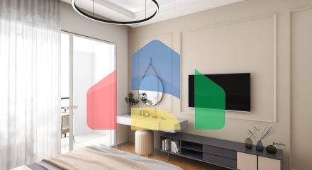 Просторная двухуровневая квартира с панорамным видом на море от застройщика