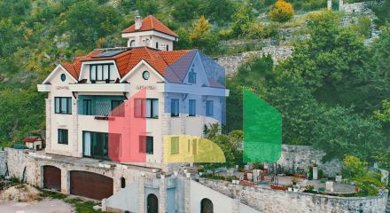 Новая уникальная вилла над Святым Стефаном