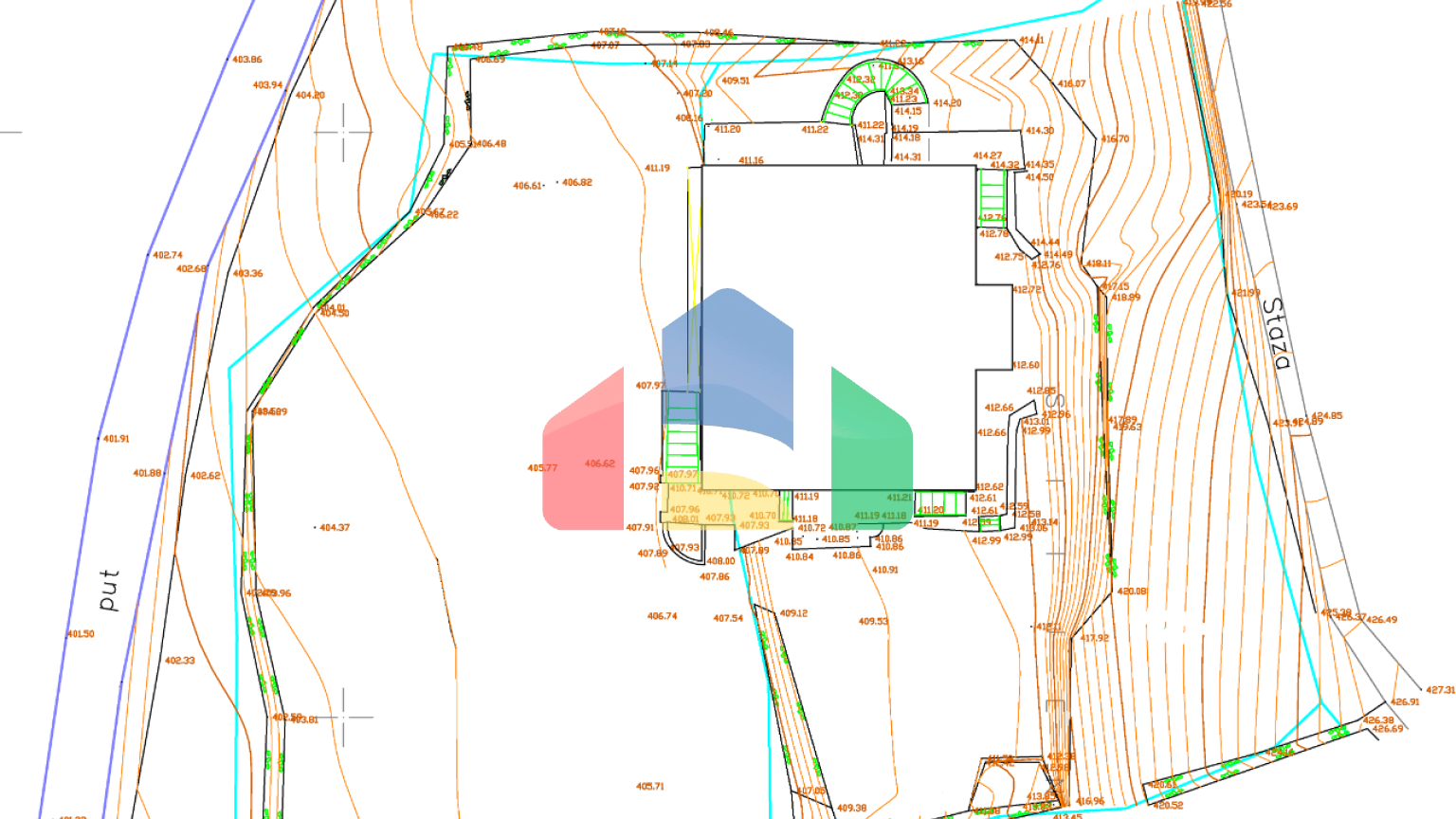 Новая уникальная вилла над Святым Стефаном