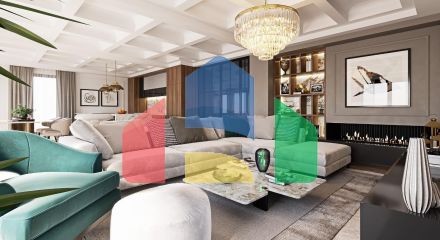 Роскошная современная вилла расположена в элитном поселке с видом на Свети Стефан и Будву.