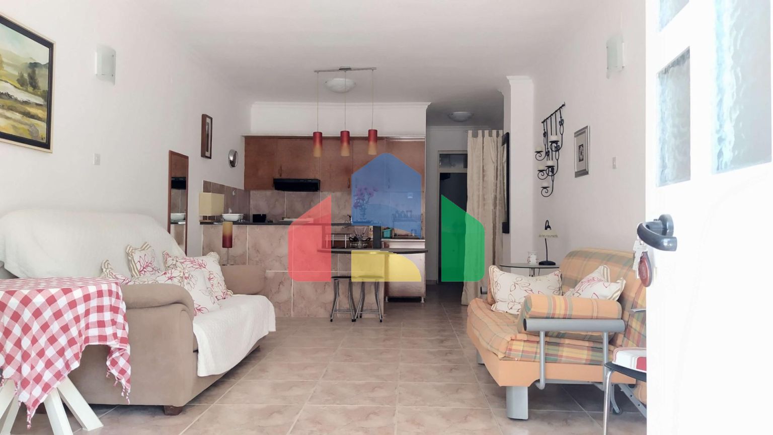 Квартира с 1 спальней на Святом Стефане (Црвена Главица)