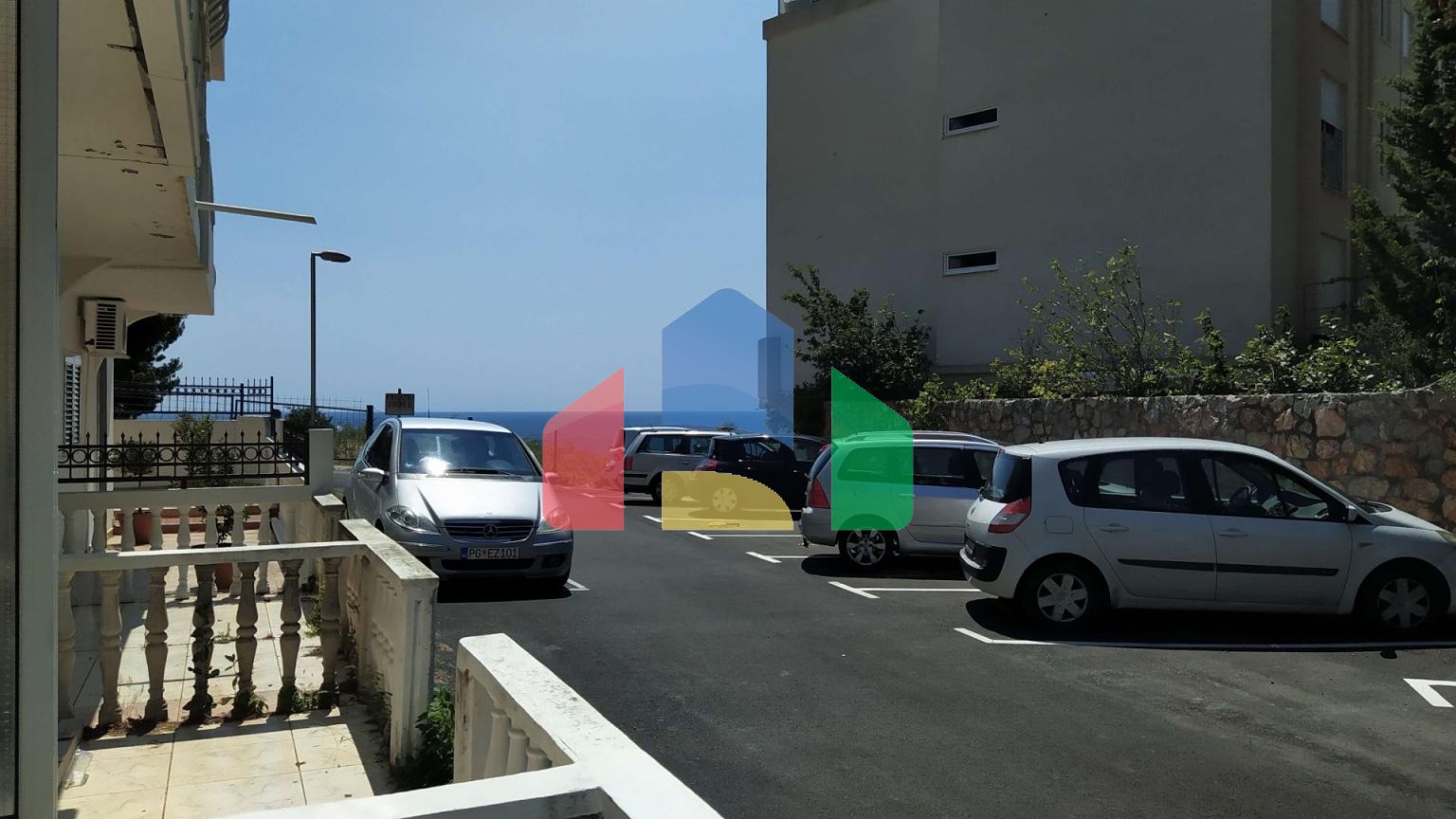 Квартира с 1 спальней на Святом Стефане (Црвена Главица)