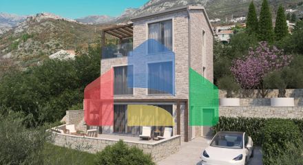 Новые виллы с бассейном в Будванской ривьере Новые виллы с бассейном в Будванской ривьере