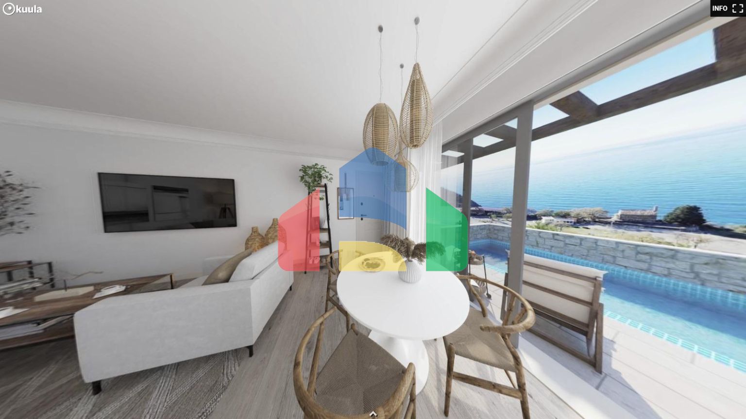 Новые виллы с бассейном в Будванской ривьере