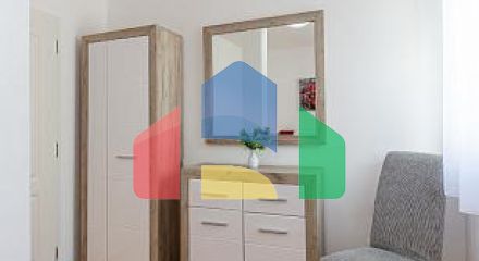 Просторная двухуровневая квартира с видом на море в Свети-Стефане