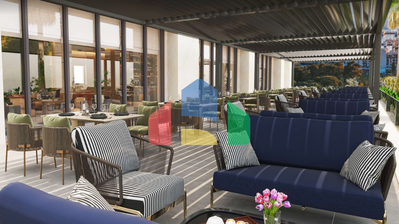 Квартира с 2 спальнями в комплексе Премиум класса  и СПА в Тивате