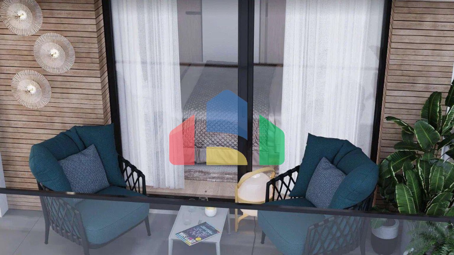 Квартира с 2 спальнями в комплексе Премиум класса  и СПА в Тивате