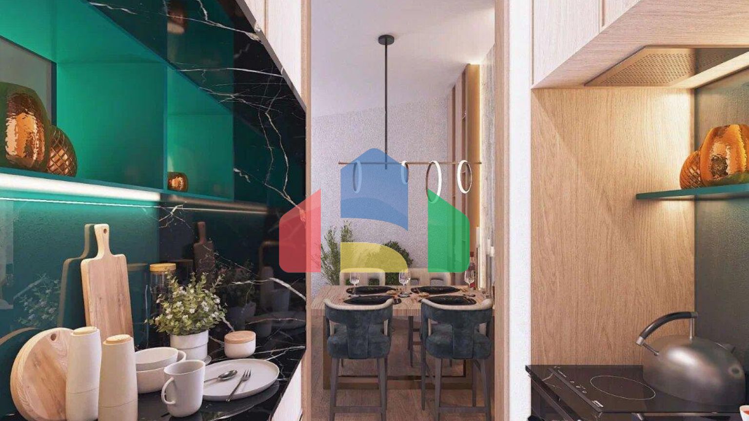 Квартира с 2 спальнями в комплексе Премиум класса  и СПА в Тивате